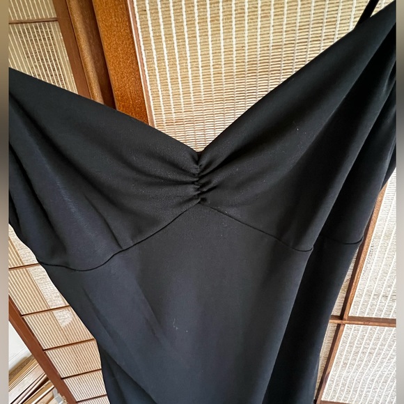 Y2K vintage Esprit black gathered bust strappy slip dress - Picture 7 of 10